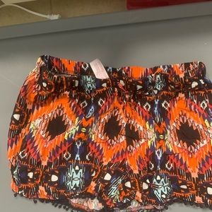Pajama like shorts. Xs.